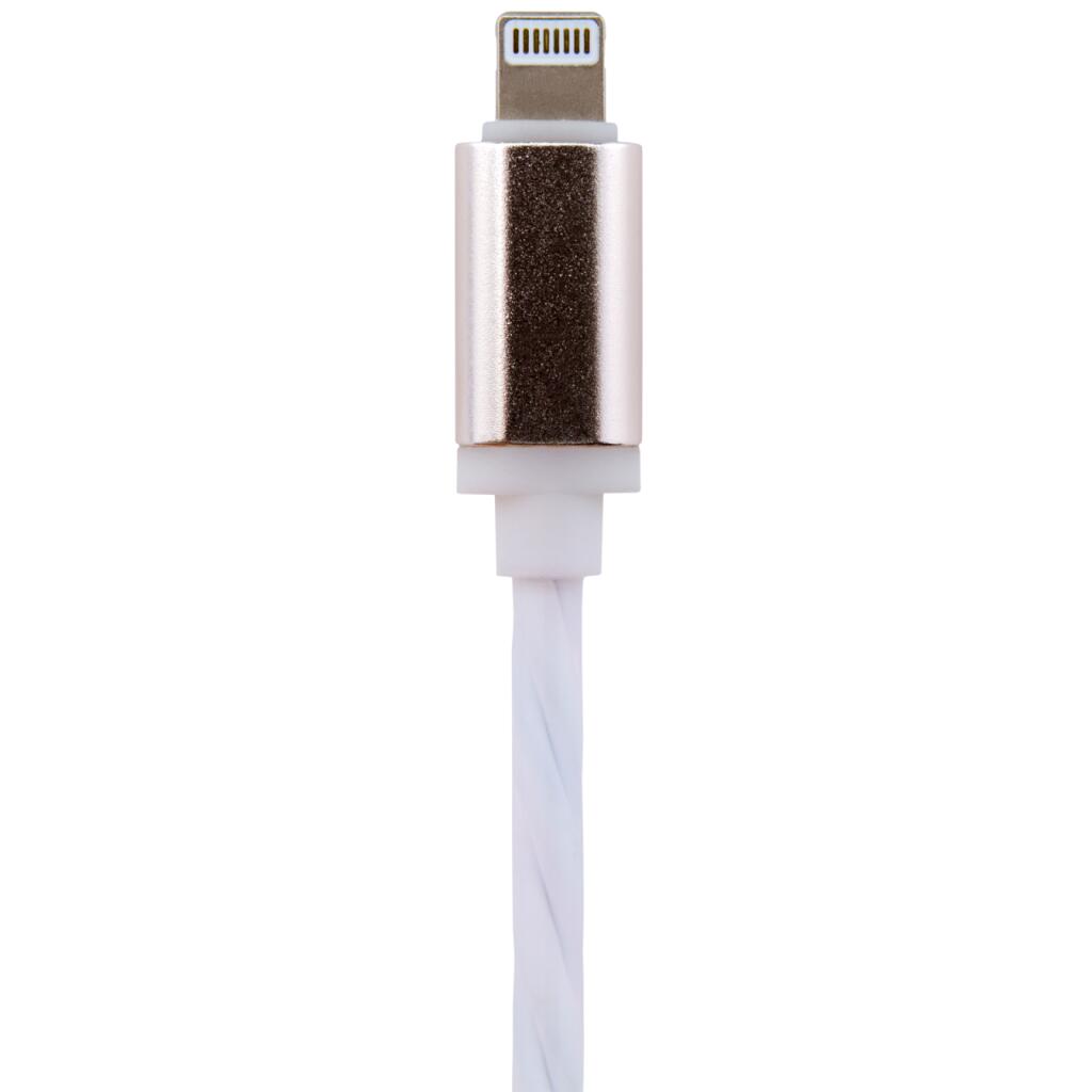 Кабель USB - Lightning 1м W (силикон) белый / Retail - Изображение 2