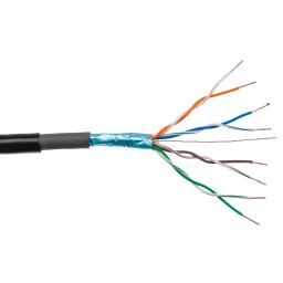 Кабель экранированный для наружной прокладки LP CCA Cat.5e FTP 4x2x0.51 мм 305 м