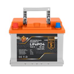 Автомобильный аккумулятор литиевый LP LiFePO4 (+ слева) 12V - 50 Ah null