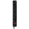 Сетевой фильтр LP-X6 4.5 м Black - Изображение 3