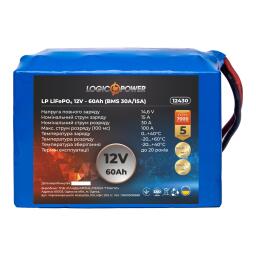 Аккумулятор LP LiFePO4 12V - 60 Ah (BMS 30A/15А)