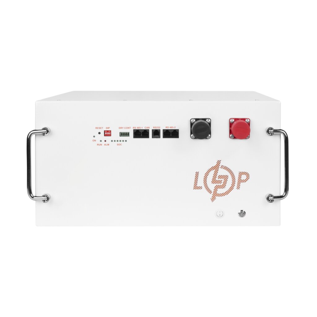 Аккумулятор LP LiFePO4 51,2V - 160 Ah (8192Wh) (BMS JK 160A/100А) RM RS485/CAN WH - Изображение 2