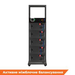 Акумулятор LP LiFePO4 Battery HVM 256V 315Ah (80640 Wh) BMS 125А Lrack black AB PRO