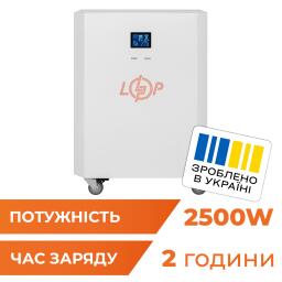 Система резервного питания LP Autonomic Power FW 2500W (АКБ 2600Wh) Белый мат