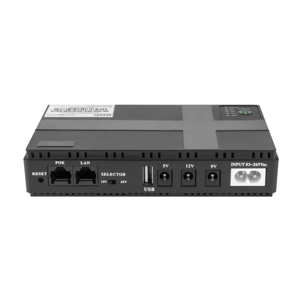 Портативне джерело безперебійного живлення GV-009-UPS-DC1018W Black - Зображення 2