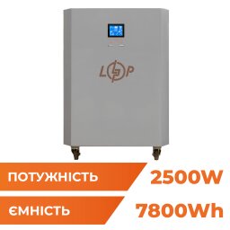 Система резервного живлення LP Autonomic Power FW 2500W (АКБ 7800Wh) Графіт глянець