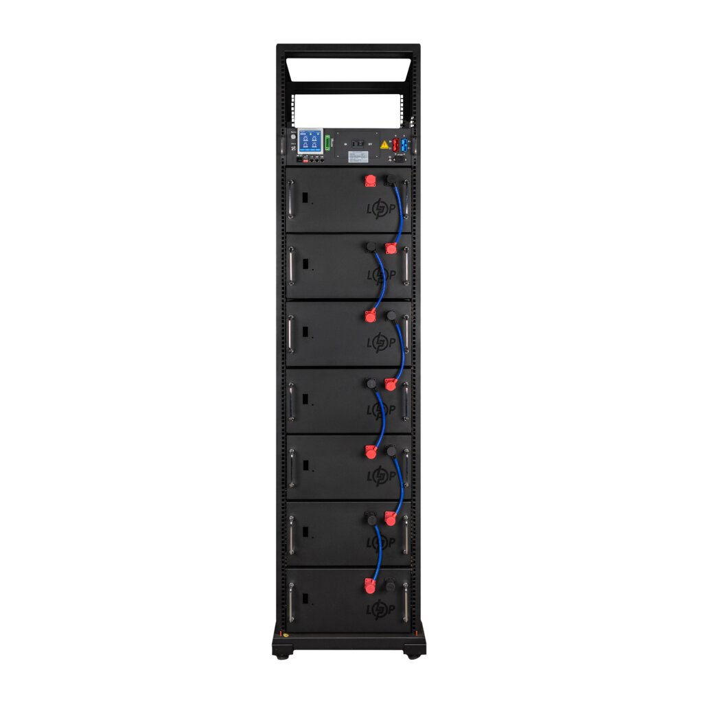 Аккумулятор LP LiFePO4 Battery HVM 358,4V 280Ah (100352 Wh) BMS 125А AB Lrack black - Изображение 1