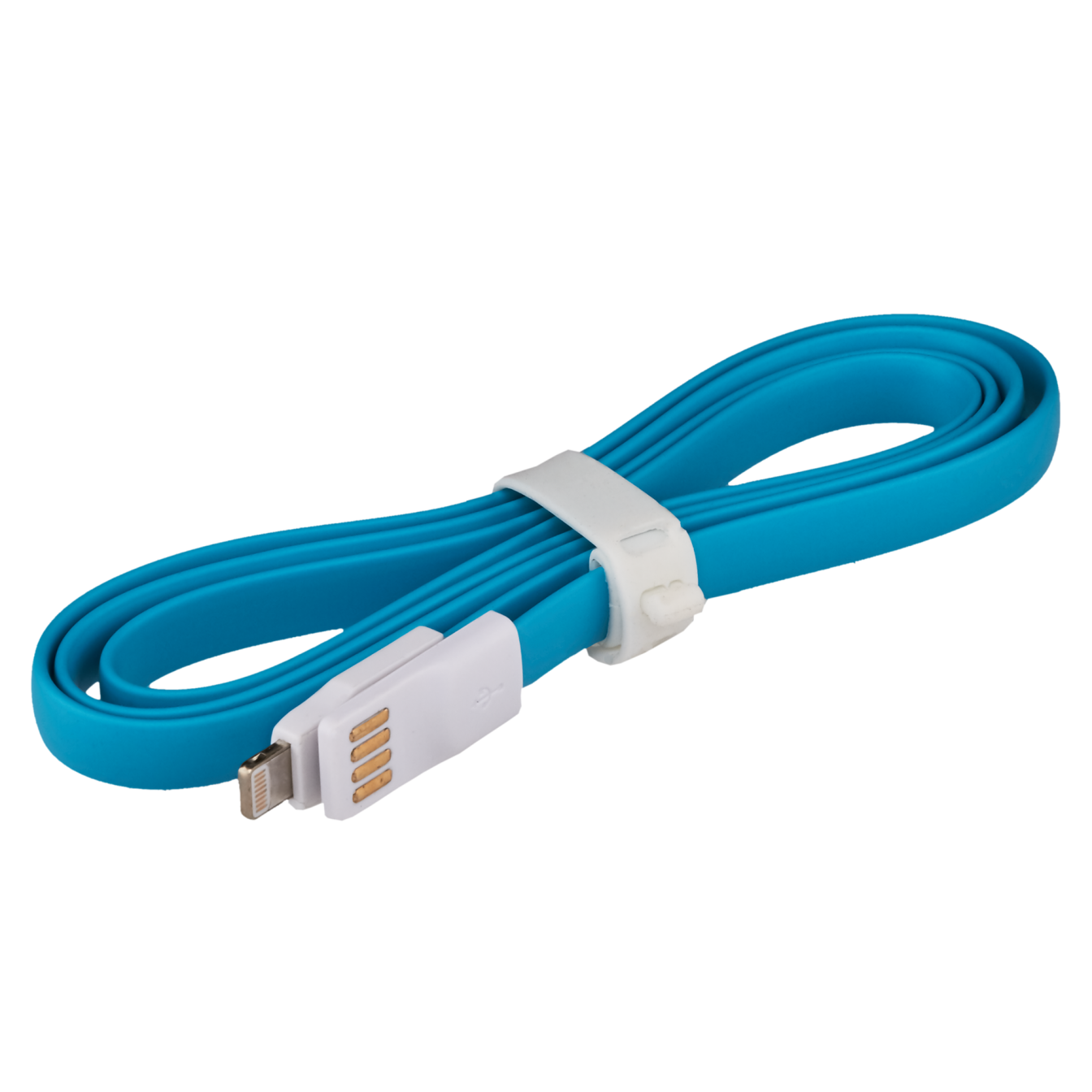 Кабель магнитный USB - Lightning B 1м синий /Retail