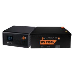 Комплект резервного питания LP(LogicPower) ИБП + литиевая (LiFePO4) батарея (UPS 430VA + АКБ LiFePO4 2944W)
