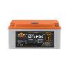 Аккумулятор LP LiFePO4 12,8V - 100 Ah (1280Wh) (BMS 80A/40А) пластик LCD для ИБП - Изображение 1