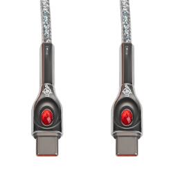 Кабель (шнур) LP Type-C to Type-C 65W с быстрой зарядкой (QC) 2м C652MC