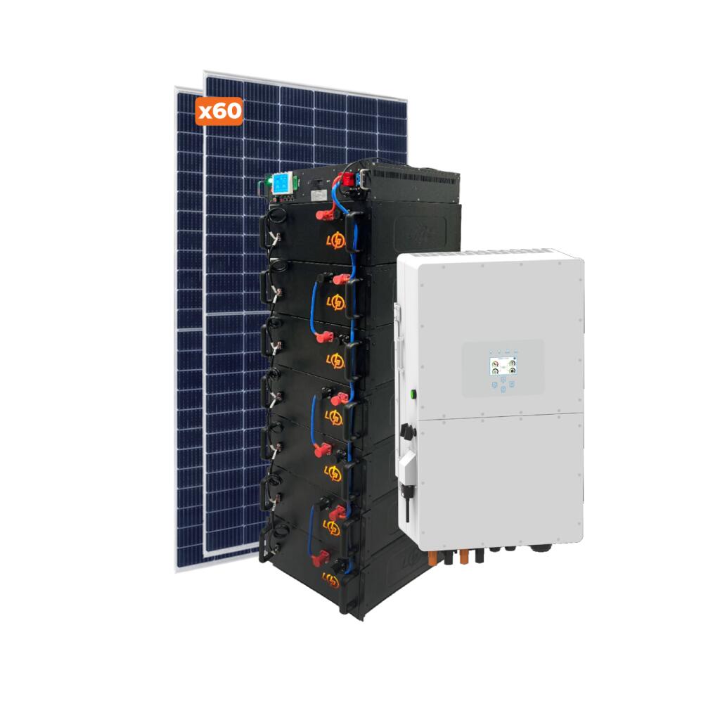 Комплект СЕС DEYE for LP 30 kW GRID 3Ф з АКБ 51 kWh - Зображення 2