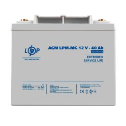 Аккумулятор мультигелевый LPM-MG 12V - 40 Ah