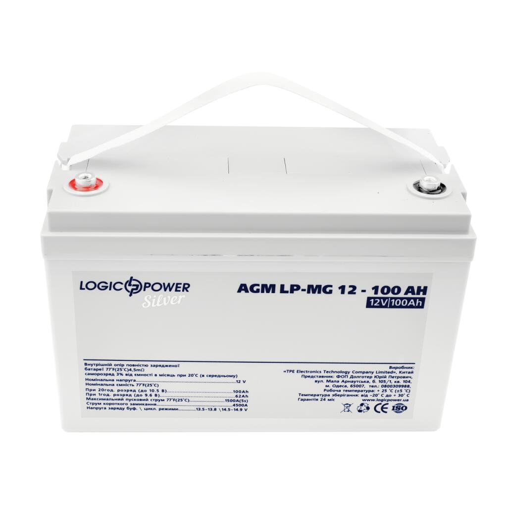 Аккумулятор мультигелевый LP-MG 12V - 100 Ah Silver - Изображение 2