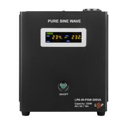 ИБП с правильной синусоидой 12V LPA-W-PSW-500VA(350Вт) 2A/5A/10A