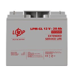 Акумулятор гелевий LPM-GL 12V - 20 Ah 