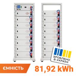 Высоковольтный аккумулятор LP LiFePO4 Battery HVM 819,2V 100Ah (81920 Wh) BMS 160А P AB Lrack white