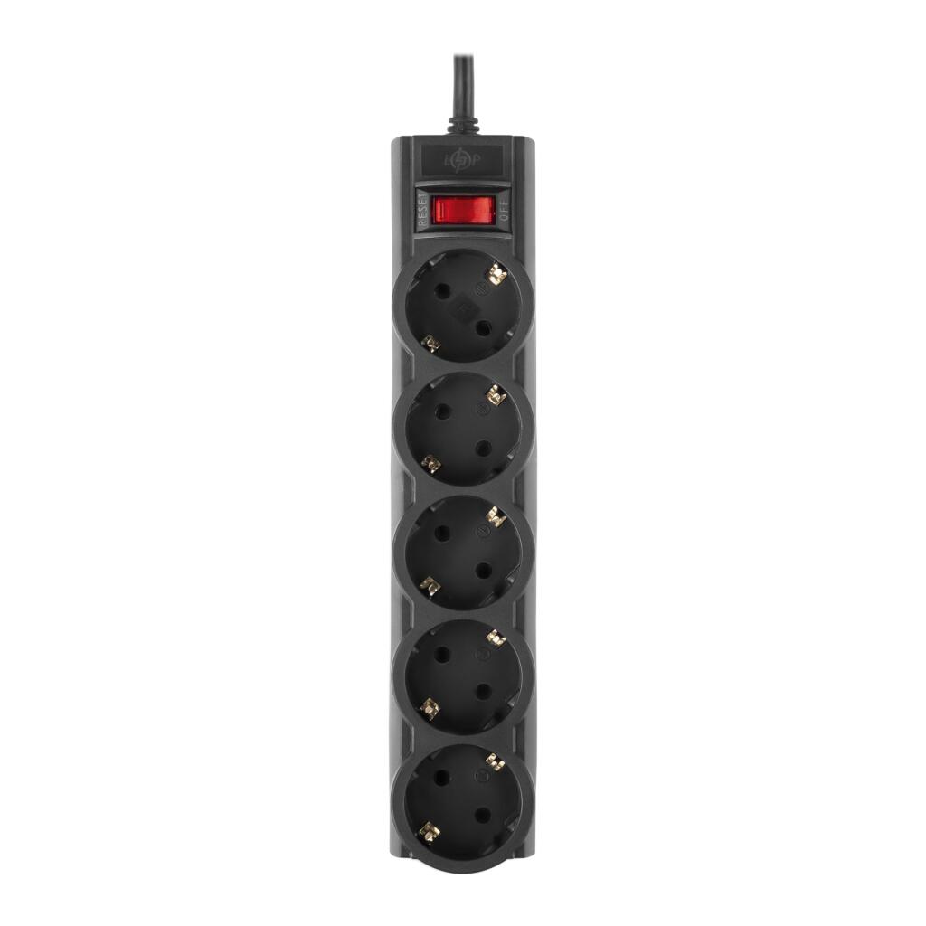 Сетевой фильтр PREMIUM LP-X5 2 м Black (3520Вт) - Изображение 2