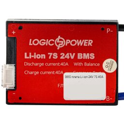 BMS плата LP Li-ion 24V 7S 40A симметрия