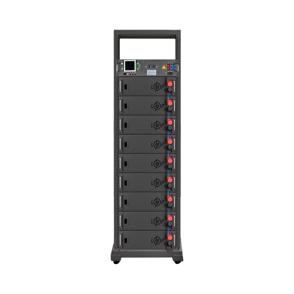 Високовольтний акумулятор LP LiFePO4 Battery HVM 460,8V 100Ah (46080 Wh)BMS 125А AB Lrack black - Зображення 2