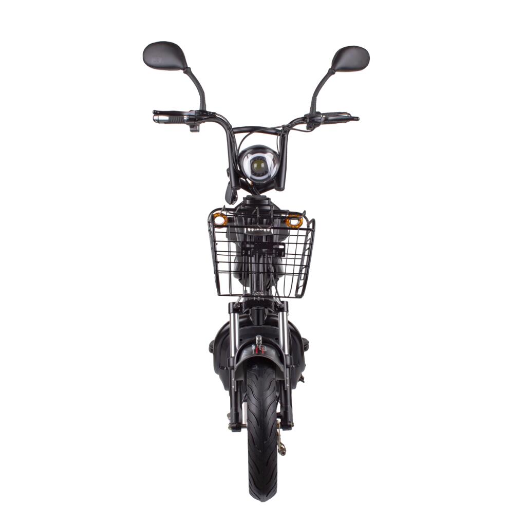 Электрический мопед R1 RACING Athena 500W/48V/20AH(MG) (черный) - Изображение 4