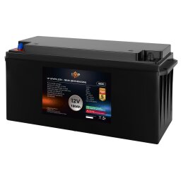 Аккумулятор LP LiFePO4 для ИБП 12V (12,8V) - 180 Ah (2304Wh) (BMS 80A/40А) пластик null