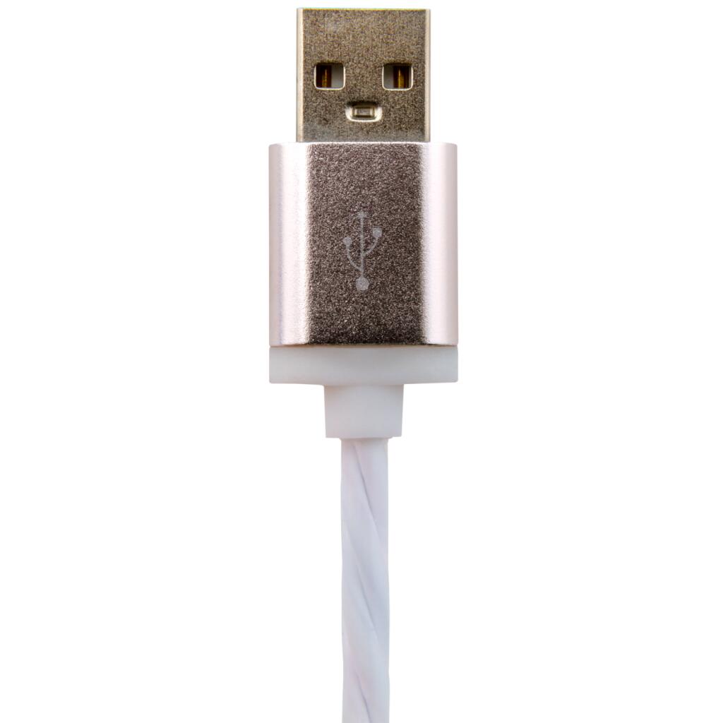 Кабель USB - Lightning 1м W (силикон) белый / Retail - Изображение 3