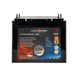 Аккумулятор для автомобиля литиевый LP LiFePO4 12V - 70 Ah (+ справа)