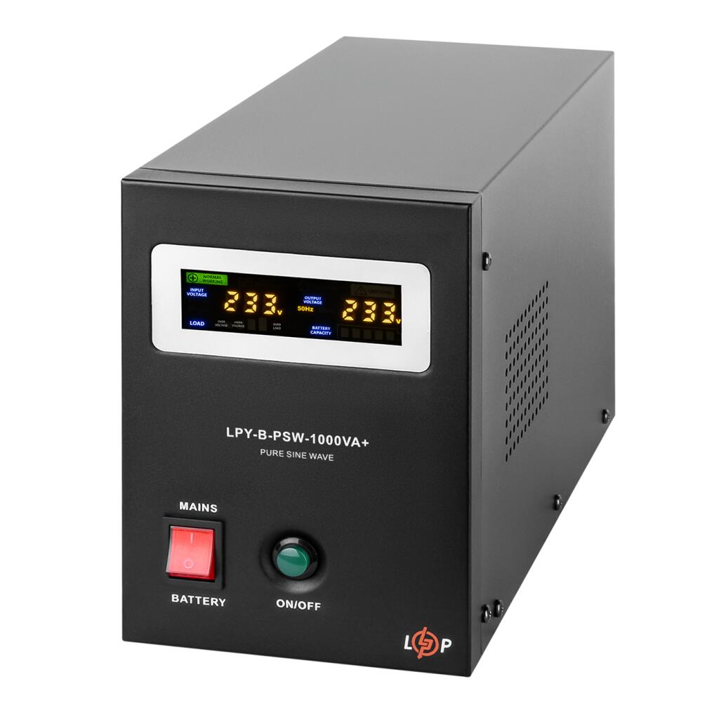 ИБП с правильной синусоидой 12V LPY-B-PSW-1000VA+(700Вт) 10A/20A - Изображение 2