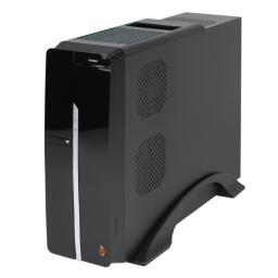 Компьютерный корпус LP S608 BK 400W Slim 2xUSB 2.0