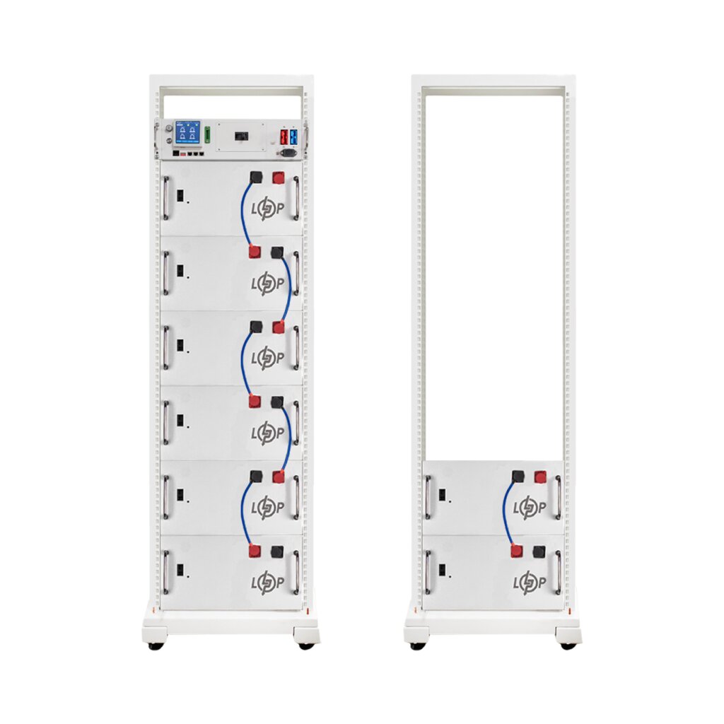 Аккумулятор LP LiFePO4 Battery HVM 409,6V 280Ah (114688 Wh) BMS 125А AB Lrack white - Изображение 1