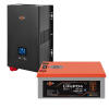 Комплект резервного питания LogicPower ИБП 2500W + литиевая (LiFePO4) батарея 5888Wh - Изображение 1