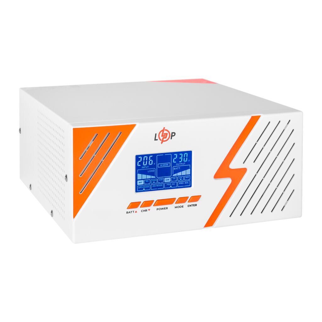 ИБП с правильной синусоидой 12V LPM-PSW-1500VA (1050Вт) White - Изображение 4