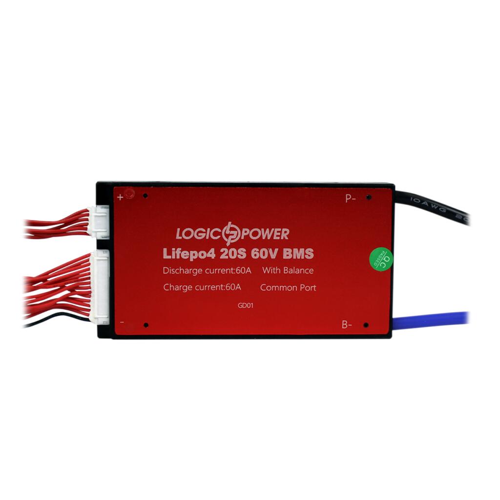 BMS плата LiFePO4 60V 20S 60A симметрия - Изображение 2