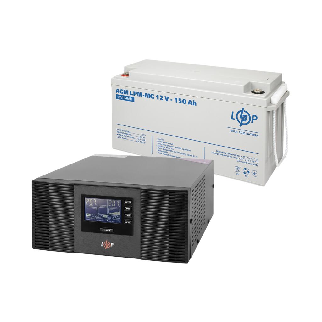 Комплект резервного питания LogicPower B1500 + мультигелевая батарея 1800 Ватт - Изображение 2