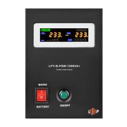 ИБП с правильной синусоидой 24V LPY-B-PSW-1500VA+(1050Вт) 10A/15A