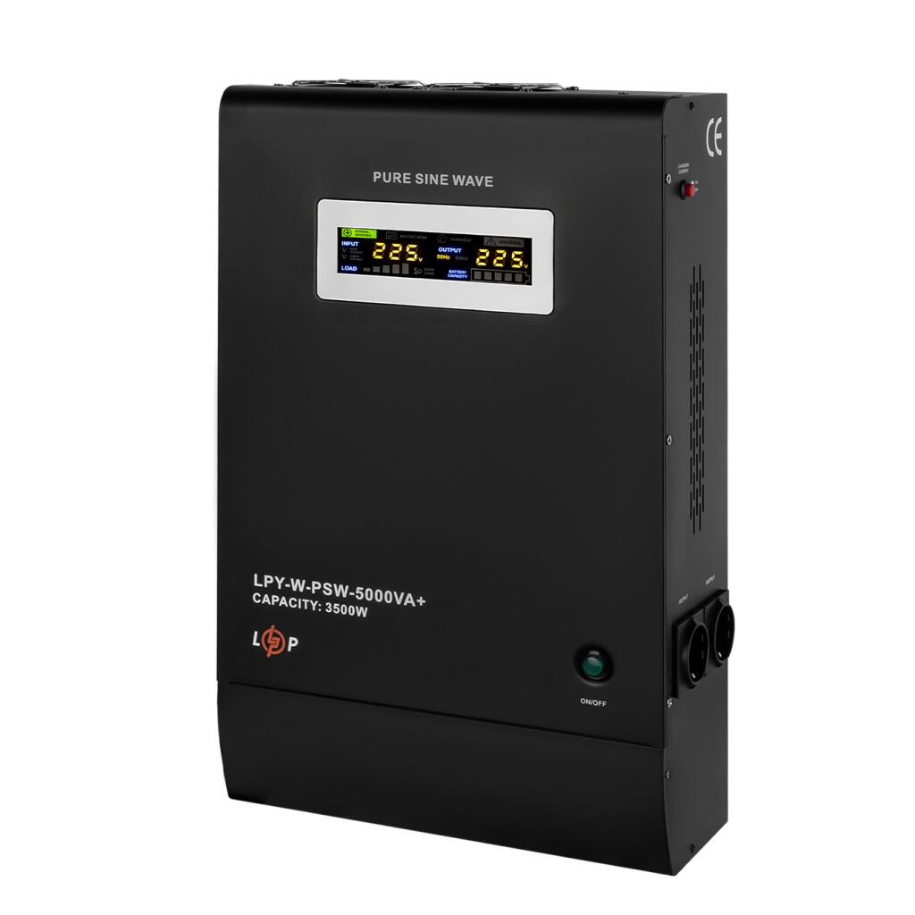 ИБП с правильной синусоидой 48V LPY-W-PSW-5000VA+(3500Вт)10A/20A - Изображение 2