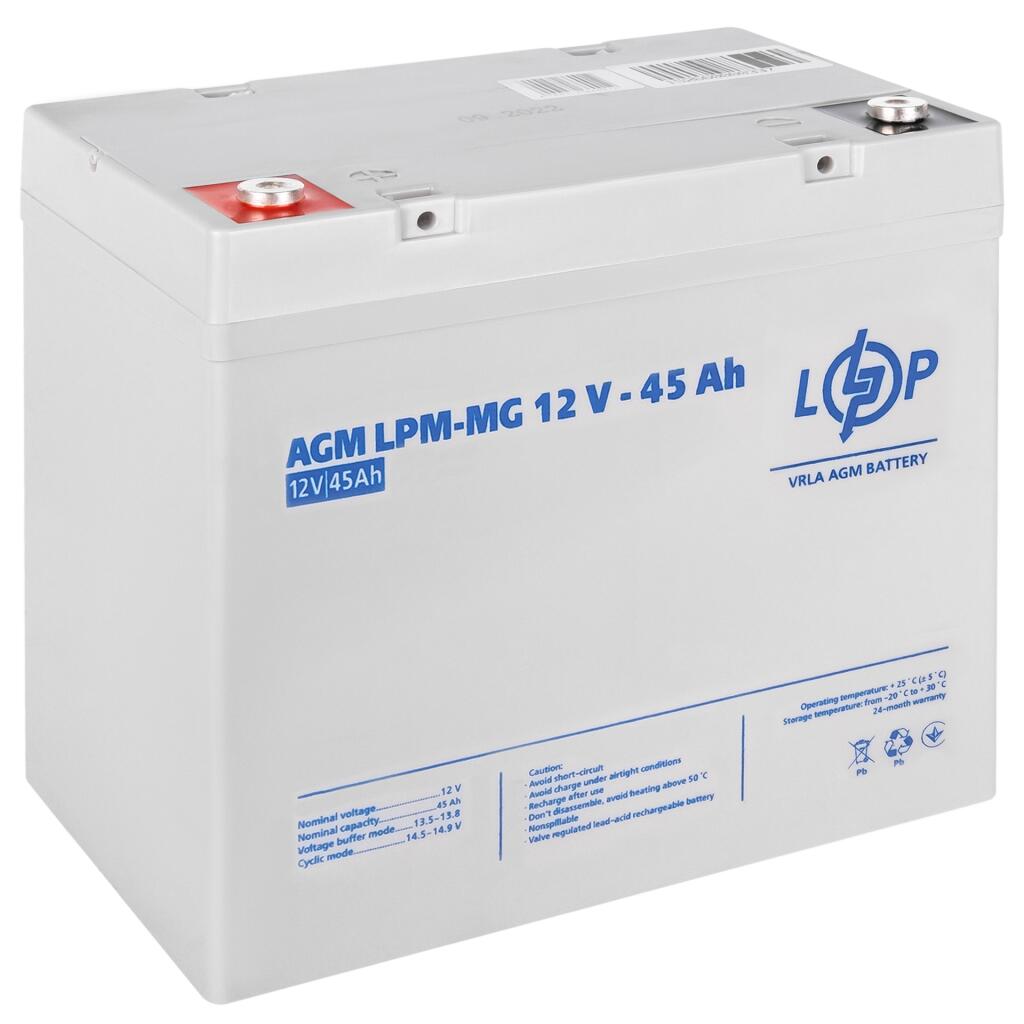 Акция. Аккумулятор мультигелевый AGM LPM-MG 12V - 45 Ah - Изображение 2