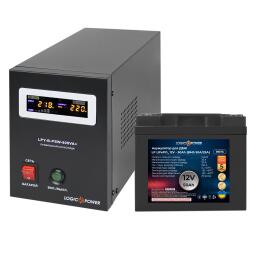 Комплект резервного питания для котла ИБП + литиевая (LiFePO4) батарея (UPS B800 + АКБ LiFePO4 750W)