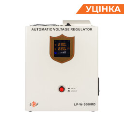 Распродажа(10353) Стабилизатор напряжения LP-W-5000RD (3000Вт/7 ступ)
