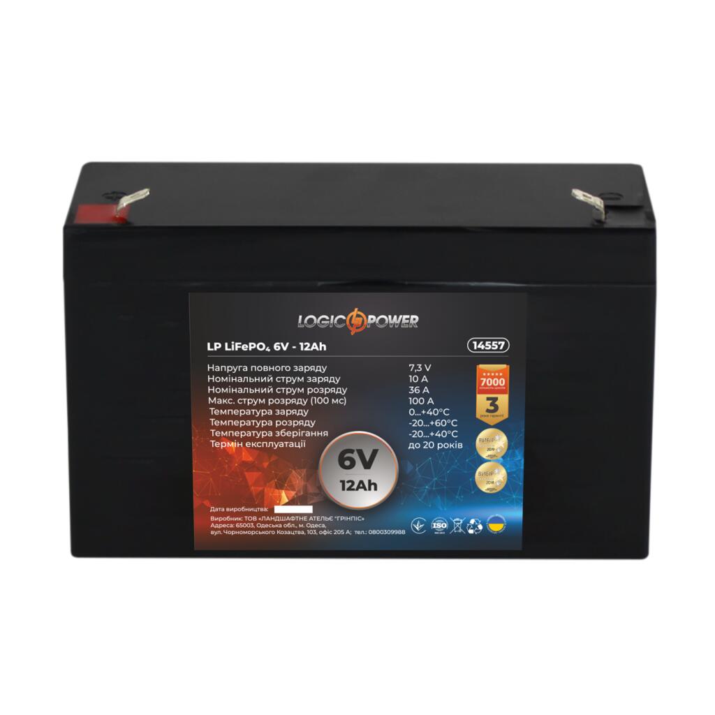 Аккумулятор LP LiFePО4 6V - 12 Ah - Изображение 4