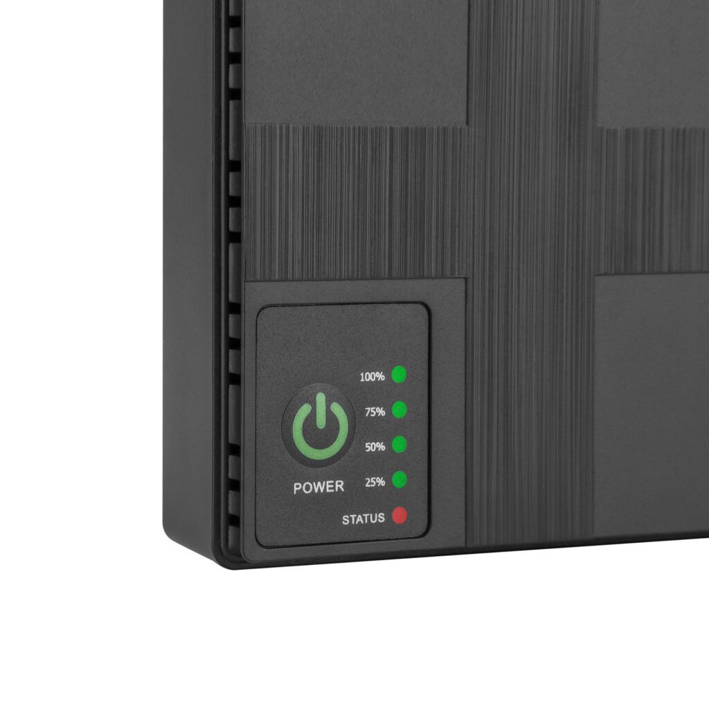 Портативне джерело безперебійного живлення GV-009-UPS-DC1018W Black - Зображення 6