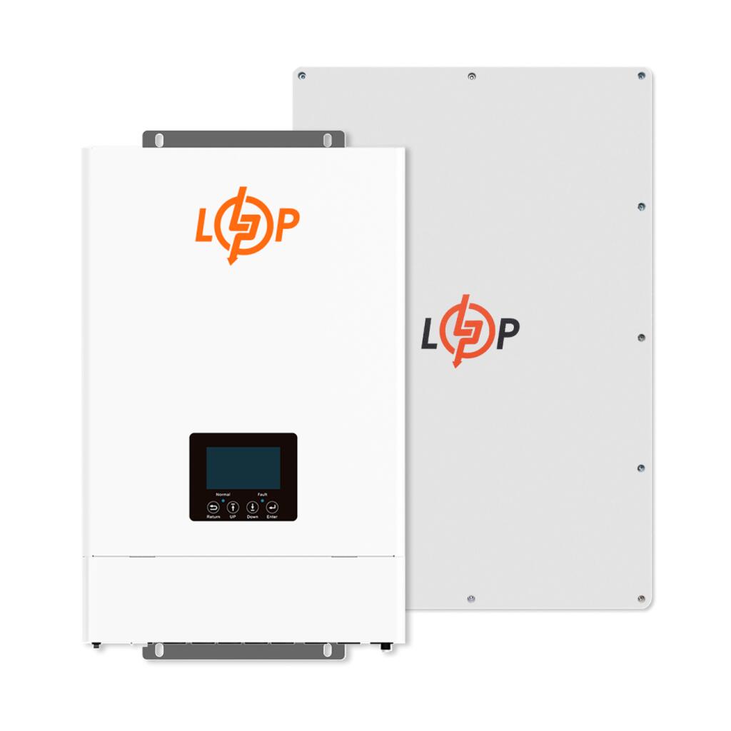 Комплект резервного питания LogicPower ИБП W6000 + литиевая (LiFePO4) батарея 5120 Вт·ч - Изображение 1