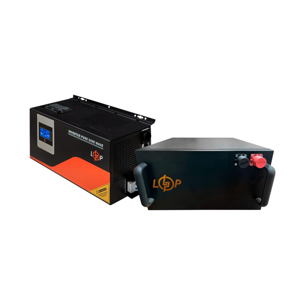 Комплект резервного питания LP(LogicPower) ИБП + литиевая (LiFePO4) батарея (UPS W12000 + АКБ LiFePO4 11776W) - Изображение 3