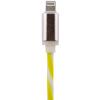 Кабель USB - Lightning 1м W-Gr (силикон) бело-зеленый / Retail - Изображение 2