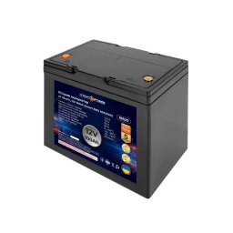 Аккумулятор LP LiFePO4 12V (12,8V) - 100 Ah (1280Wh) (Smart BMS 60A/30А) пластик