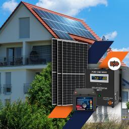 Солнечная электростанция (СЭС) Премиум 1kW АКБ 1.2kWh LiFePO4 52 Ah