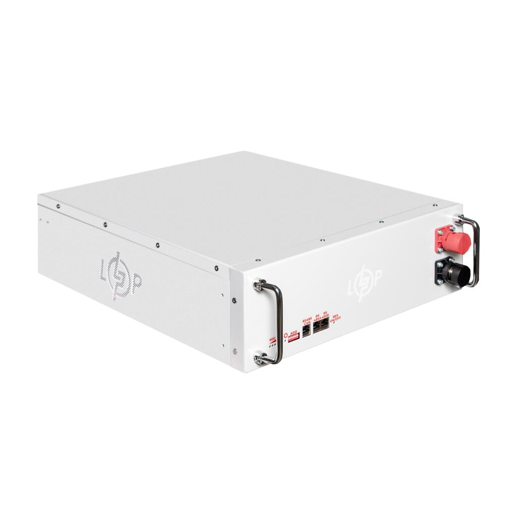 Акумулятор LP LiFePO4 51,2V - 100 Ah (5120Wh) (BMS SP 100A/50А) RM RS485/CAN WH - Зображення 5