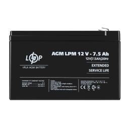 Распродажа Аккумулятор AGM LPM 12V - 7.5 Ah