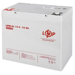 Аккумулятор гелевый LPM-GL 12V - 55 Ah null